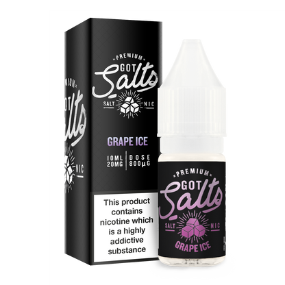 Got Salts - Grape Ice 10ml - The Ace Of Vapez