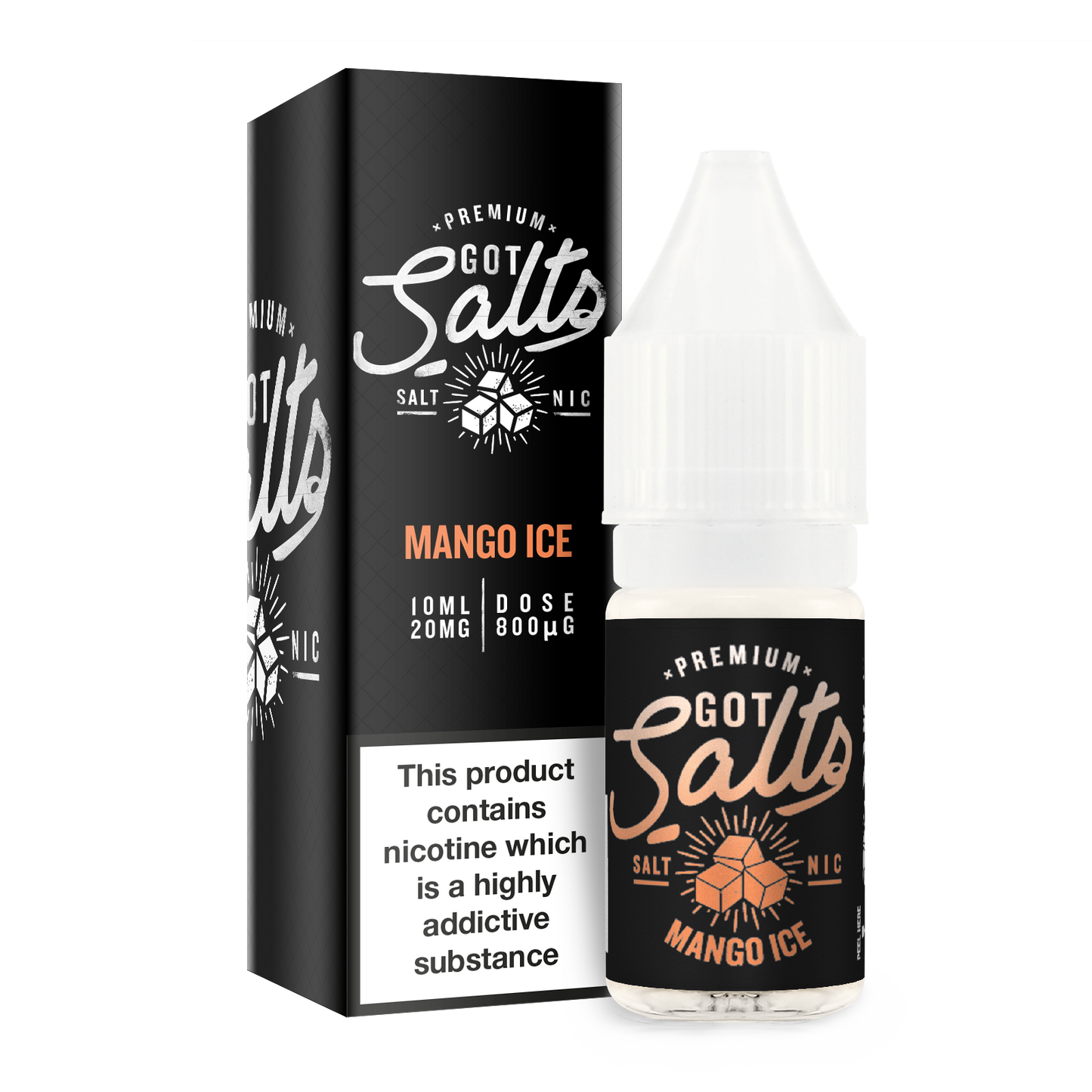 Got Salts - Mango Ice 10ml - The Ace Of Vapez