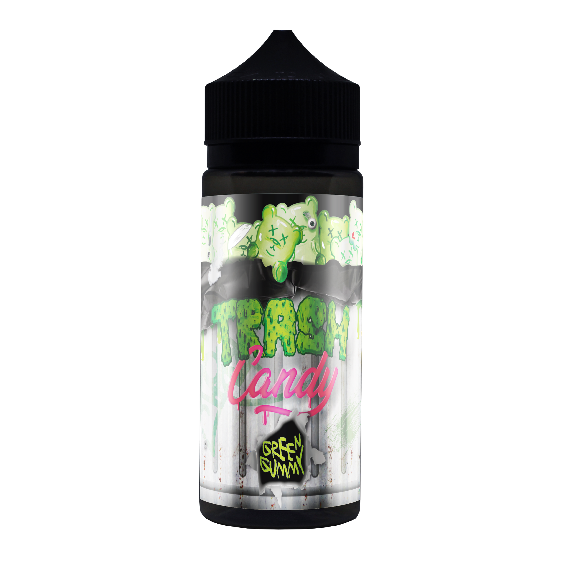 Trash Candy Gummy Edition - Green 100ml - The Ace Of Vapez