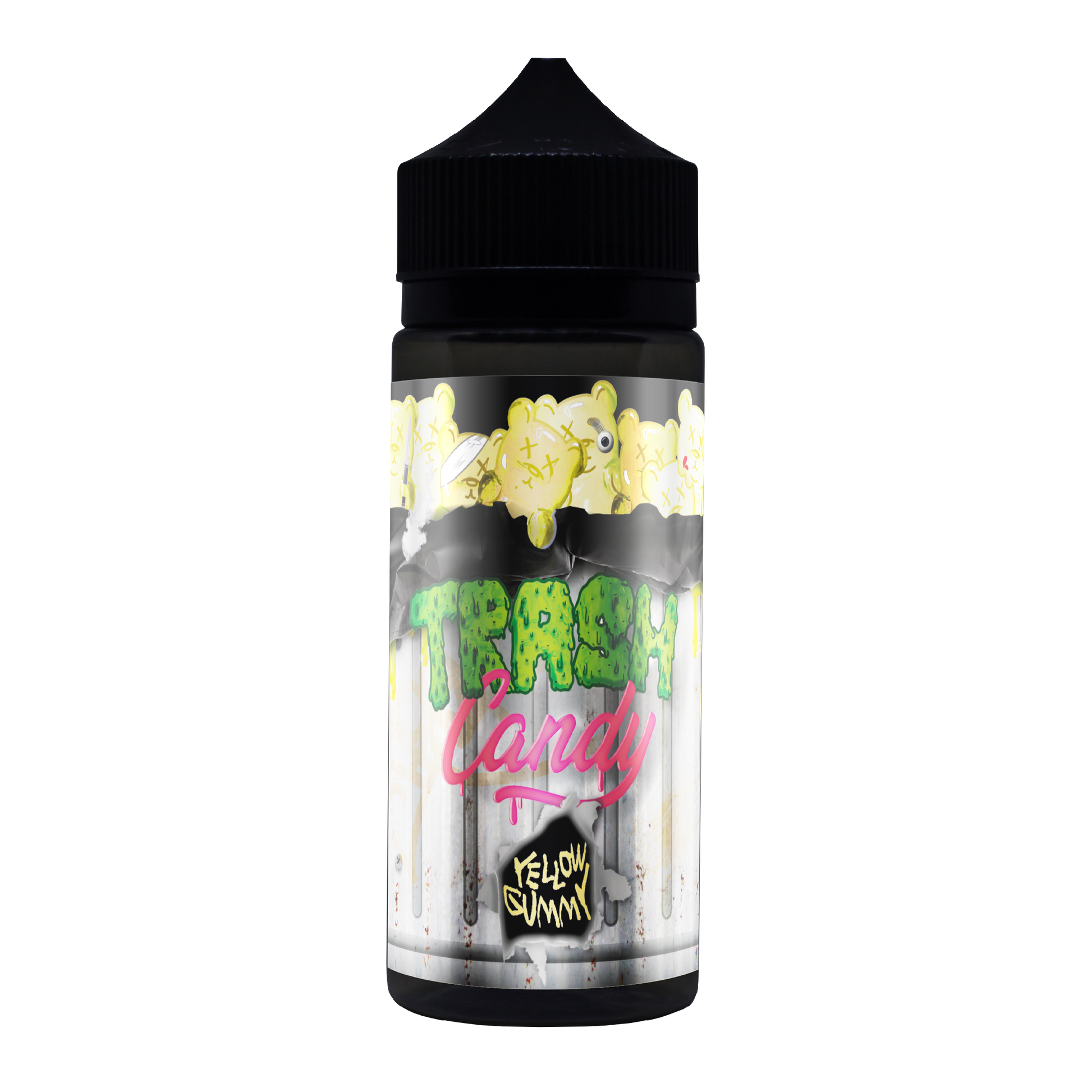 Trash Candy Gummy Edition - Yellow 100ml - The Ace Of Vapez