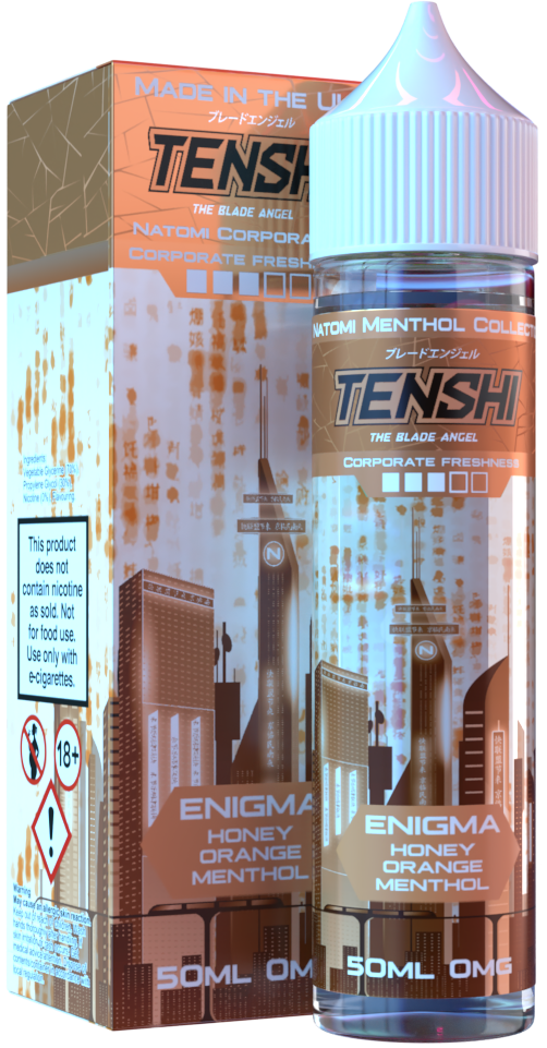 Tenshi Natomi Menthol Enigma 50ML Shortfill (Clearance) - The Ace Of Vapez