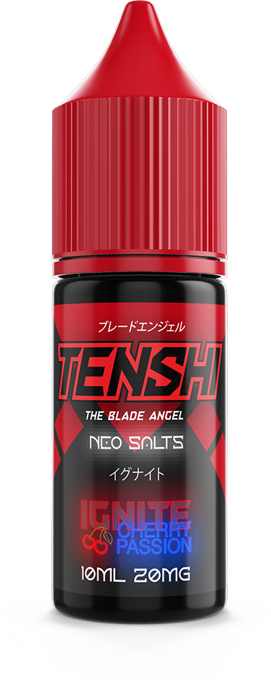 Ignite Cherry Passion By Tenshi Salt 10ml (Clearance) - The Ace Of Vapez