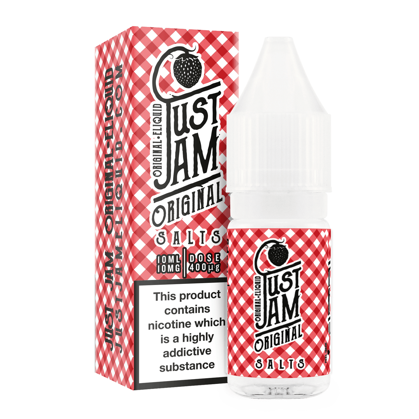 Just Jam Original 10ml Nicotine Salt - The Ace Of Vapez