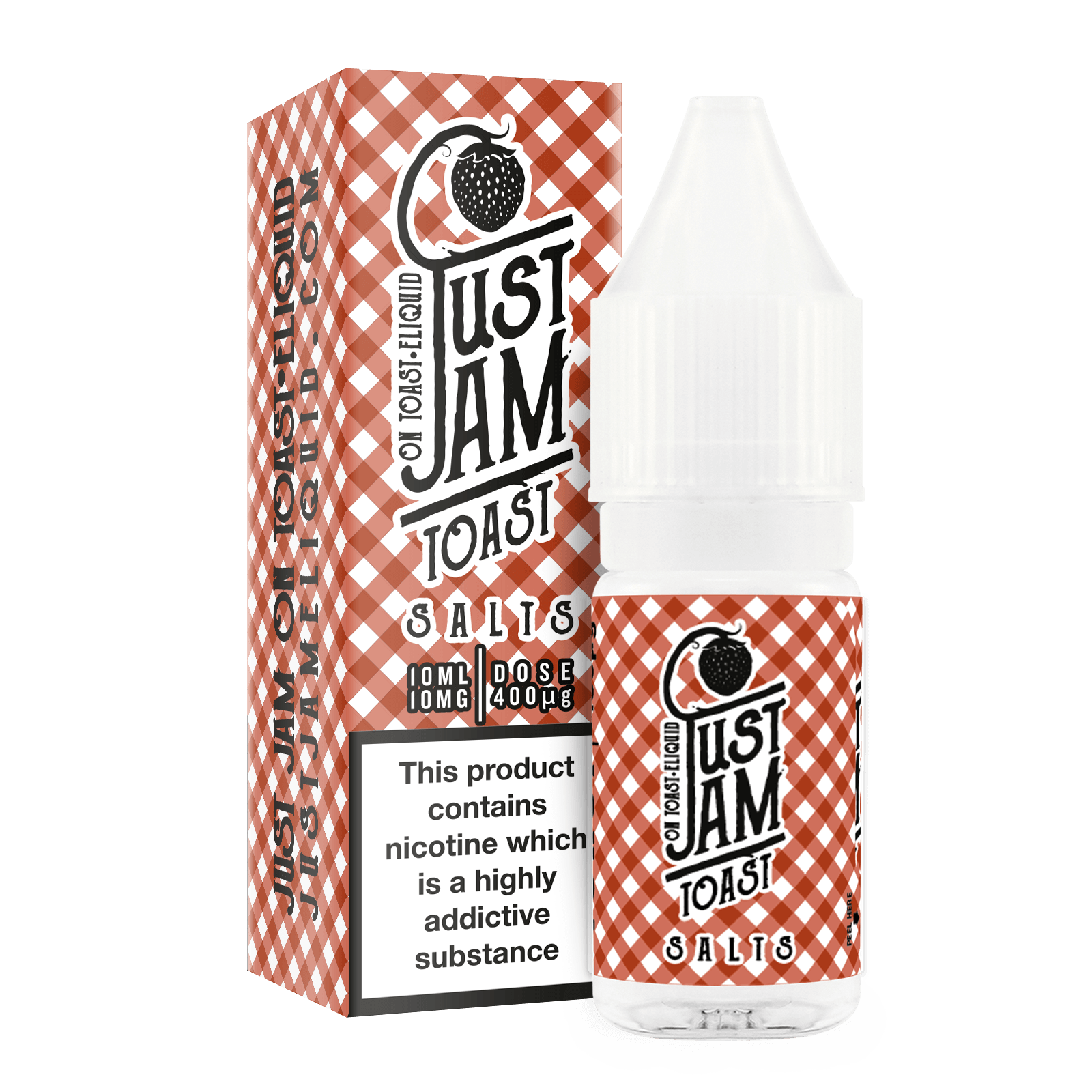 Just Jam Toast 10ml Nicotine Salt - The Ace Of Vapez