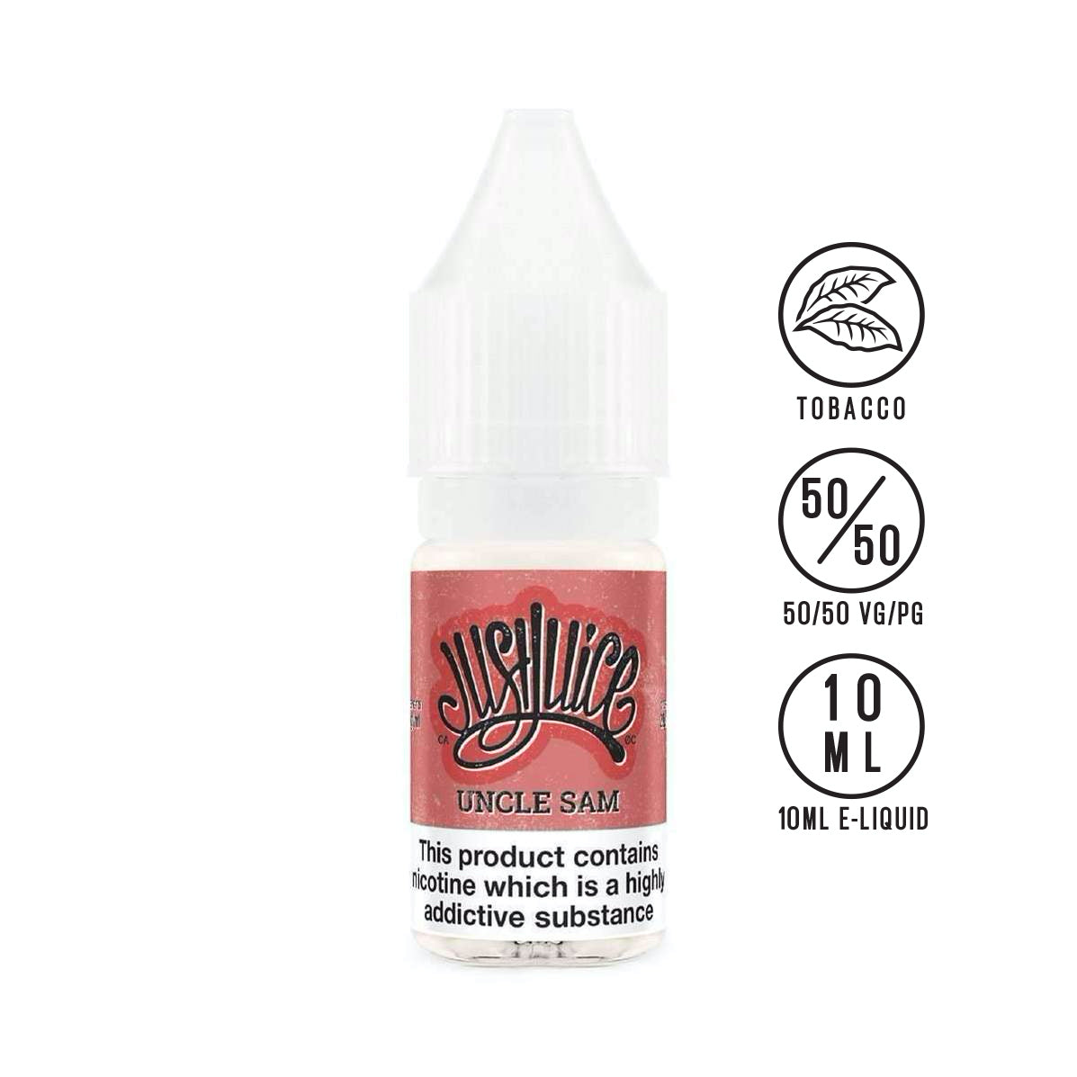 Just Juice - Uncle Sam 10ml - The Ace Of Vapez