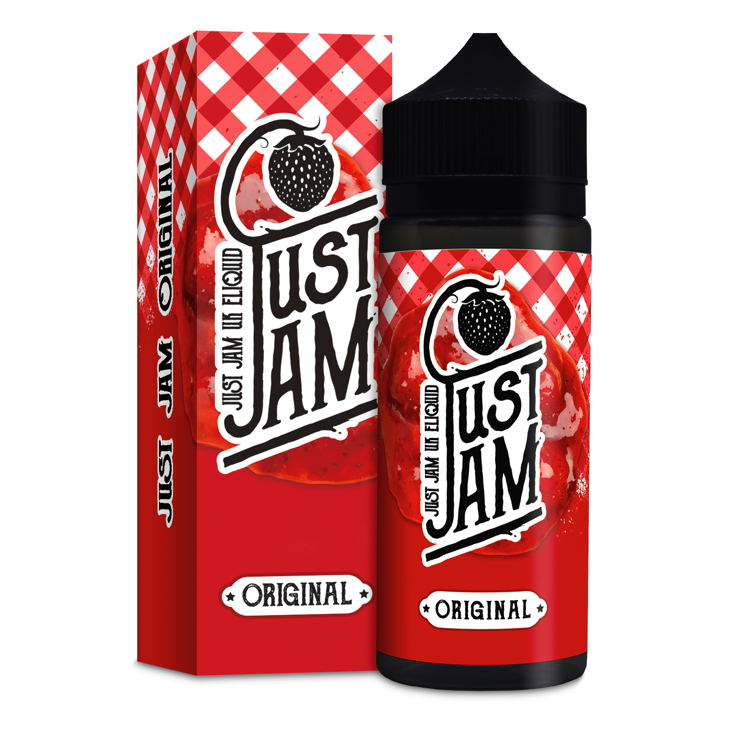 Just Jam Original Strawberry Jam 100ml Shortfill | The Ace Of Vapez