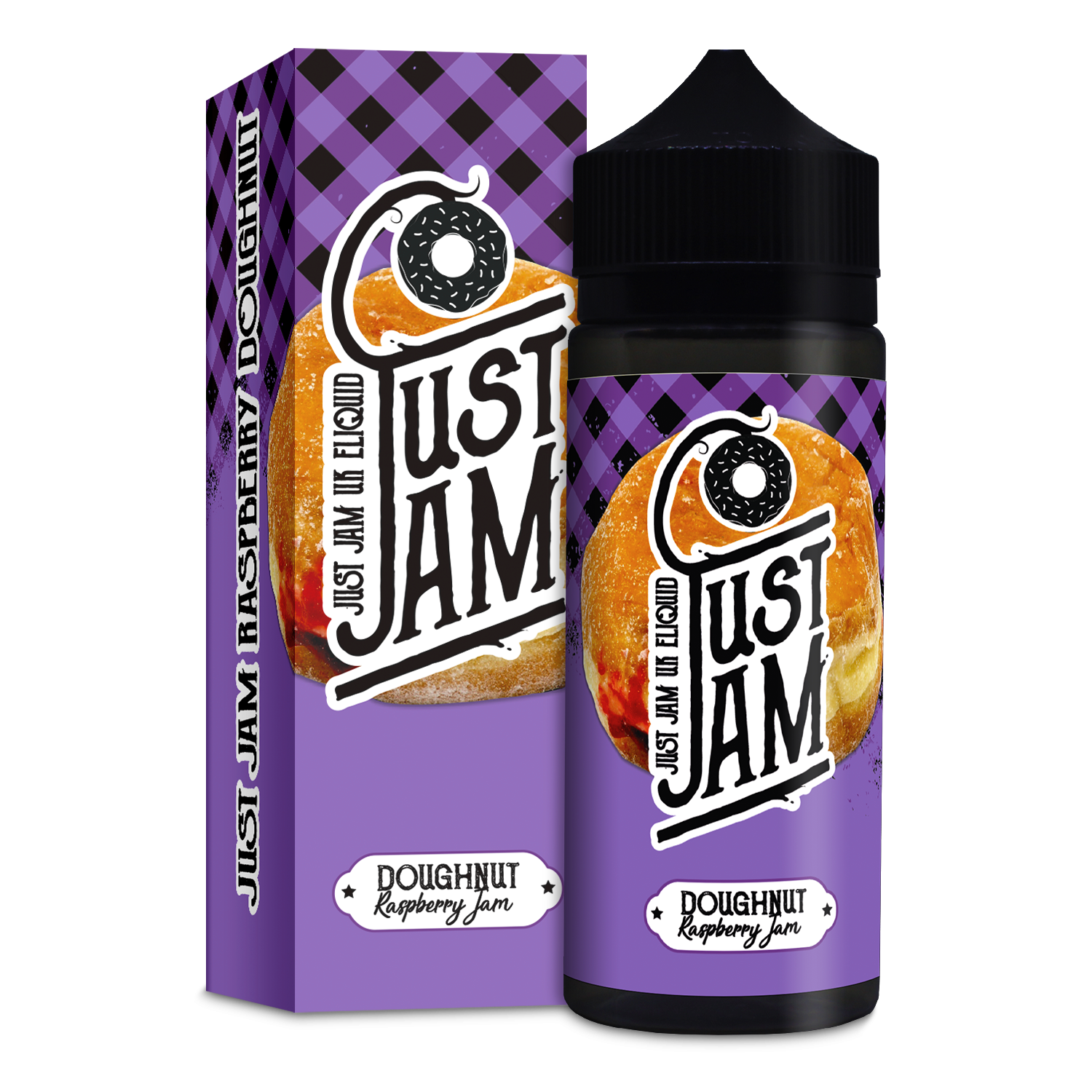 Just Jam Raspberry Doughnut 100ml Shortfill | The Ace Of Vapez