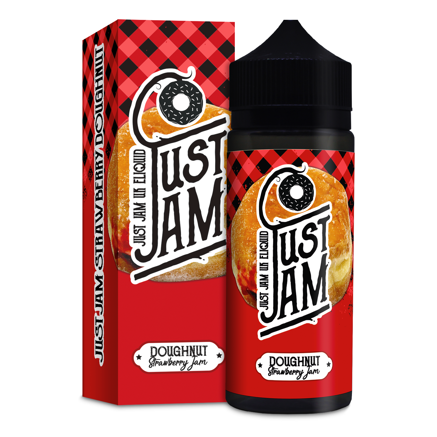 Just Jam Strawberry Doughnut 100ml Shortfill | The Ace Of Vapez