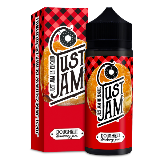 Just Jam Strawberry Doughnut 100ml Shortfill | The Ace Of Vapez
