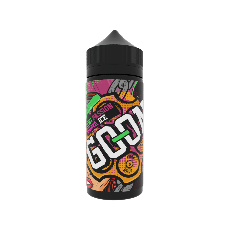 Goon Kiwi Guava Passion Fruit Ice 100ml at The Ace of Vapez  The Ace Of  Vapez