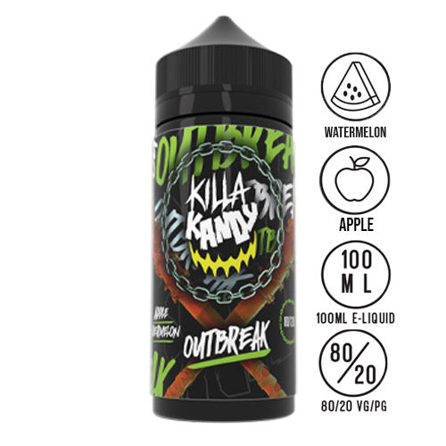 Killa Kandy - Outbreak 100ml - The Ace Of Vapez