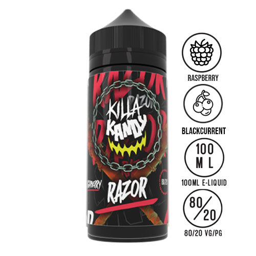 Killa Kandy - Razor 100ml - The Ace Of Vapez