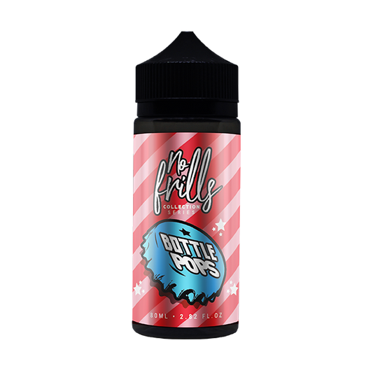 No Frills Collection Series - Bottle Pops Redcurrant 80ml - The Ace Of Vapez