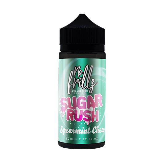 No Frills Collection Series - Sugar Rush Spearmint Chew 80ml - The Ace Of Vapez