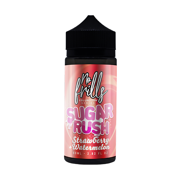 No Frills Collection Series - Sugar Rush Strawberry Watermelon 80ml - The Ace Of Vapez