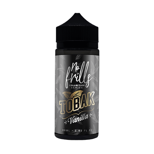 No Frills Collection Series - Tobak Vanilla 80ml