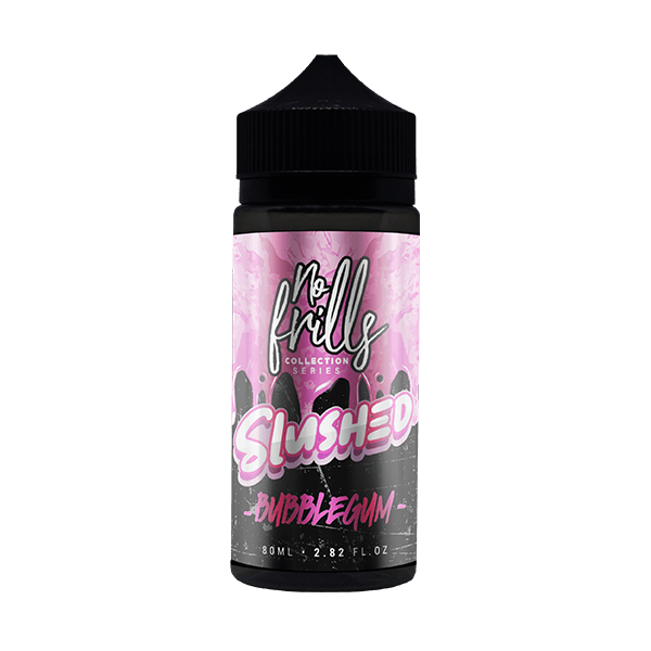 No Frills Collection Series - Slushed Bubblegum 80ml - The Ace Of Vapez