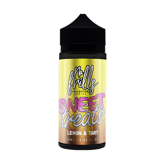 No Frills Collection Series - Sweet Treats Lemon & Tart 80ml - The Ace Of Vapez