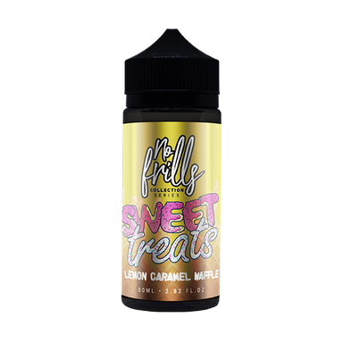 No Frills Collection Series - Sweet Treats Lemon & Caramel Waffle 80ml