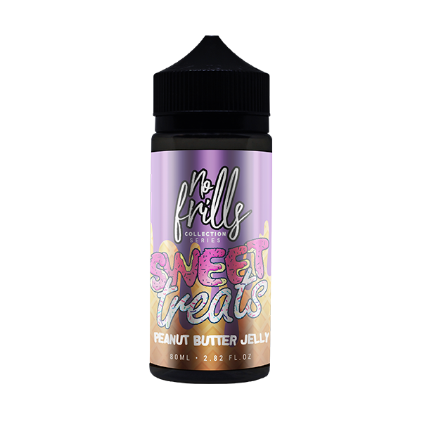 No Frills Collection Series - Sweet Treats Peanut Butter & Jelly 80ml - The Ace Of Vapez