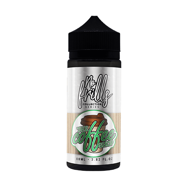 No Frills Collection Series - The Coffee Shop Butterscotch 80ml - The Ace Of Vapez