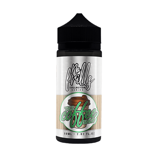 No Frills Collection Series - The Coffee Shop Butterscotch 80ml - The Ace Of Vapez