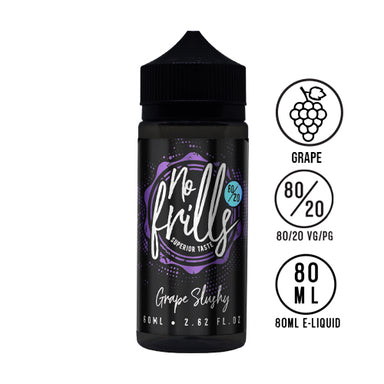 No Frills - Grape Slushy 80ml 80/20