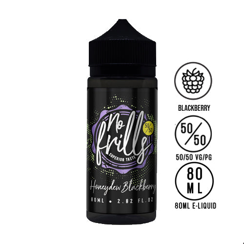 No Frills - Honeydew Blackberry 80ml 50/50 - The Ace Of Vapez