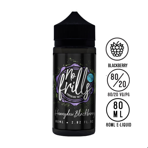 No Frills - Honeydew Blackberry 80ml 80/20 - The Ace Of Vapez