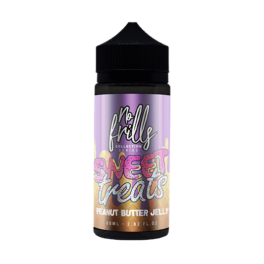 No Frills Collection Series - Sweet Treats Peanut Butter & Jelly 80ml - The Ace Of Vapez