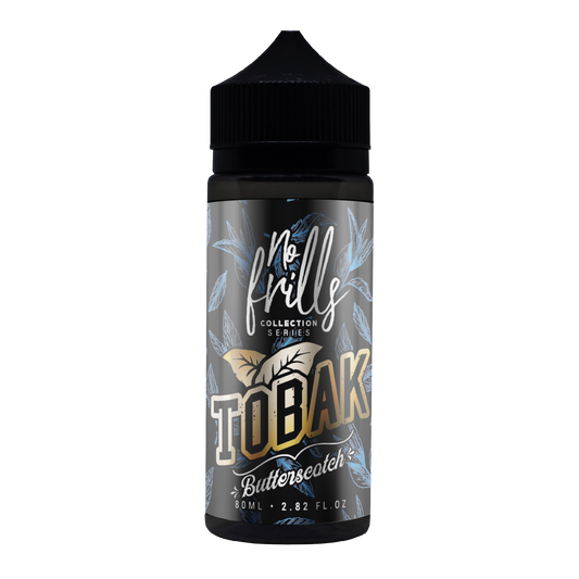 No Frills Collection Series - Tobak Butterscotch 80ml - The Ace Of Vapez