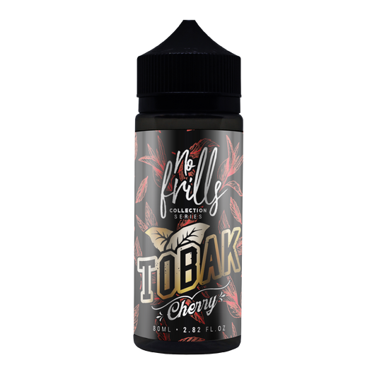 No Frills Collection Series - Tobak Cherry 80ml - The Ace Of Vapez