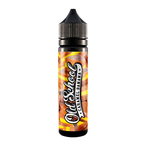 Old School Caramel Banana 50ML Shortfill - The Ace Of Vapez