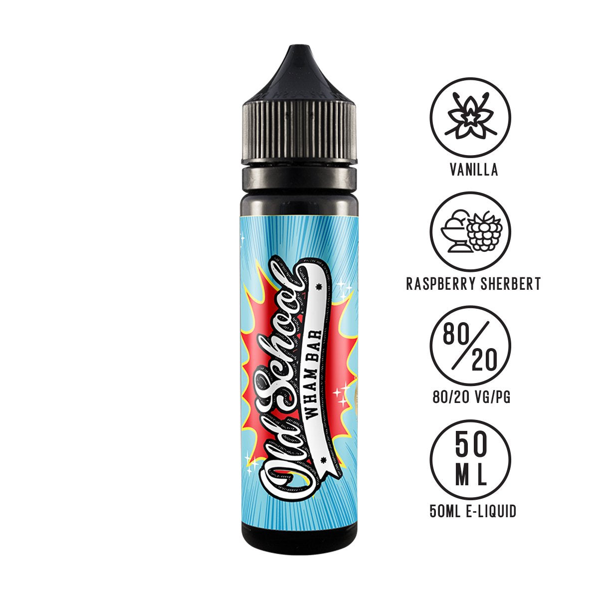 Old School Wham Bar 50ml Shortill | The Ace Of Vapez