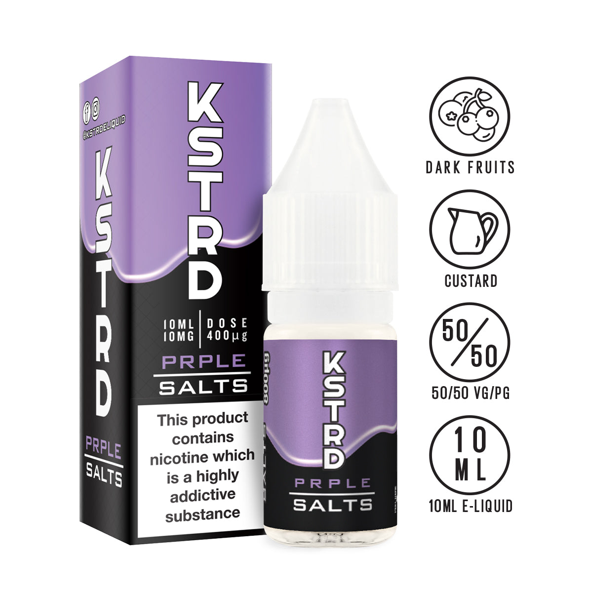 KSTRD - PRPL Nic Salt 10ml - The Ace Of Vapez