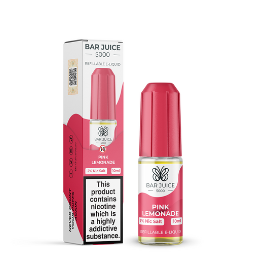 Bar Juice 5000 Salt Pink Lemonade 10ml - The Ace Of Vapez