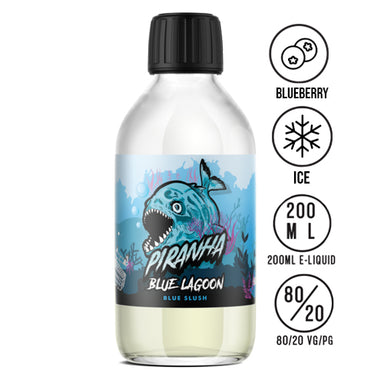 Piranha - Blue Lagoon  200ml Shortfill