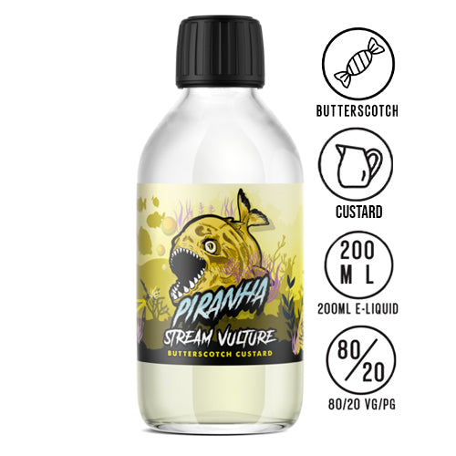 Piranha - Stream Vulture 200ml Shortfill - The Ace Of Vapez