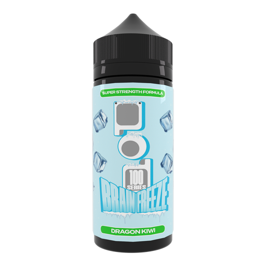 Pod 100 Brain Freeze Series Dragon Kiwi 100ml - The Ace Of Vapez