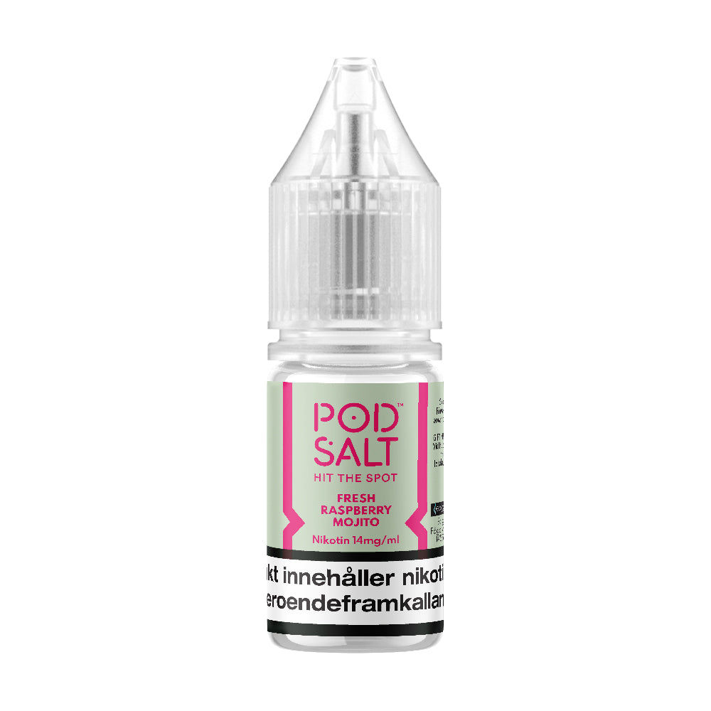 Pod Salt Nexus Fresh Raspberry Mojito 10ml - The Ace Of Vapez