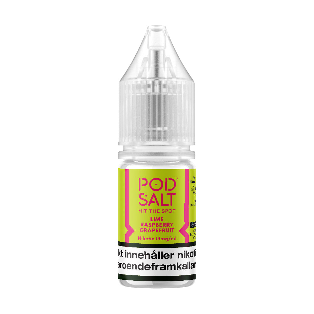 Pod Salt Nexus Lime Raspberry Grapefruit 10ml - The Ace Of Vapez