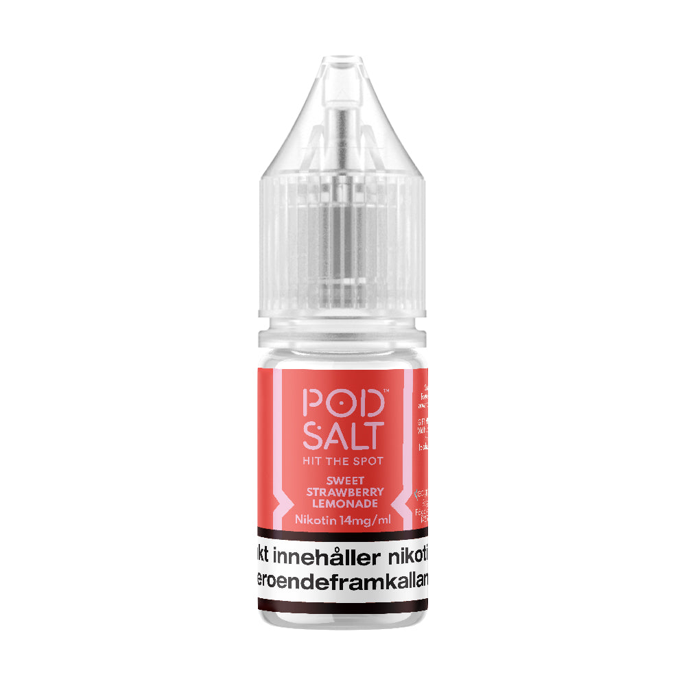 Pod Salt Nexus Sweet Strawberry Lemonade 10ml - The Ace Of Vapez