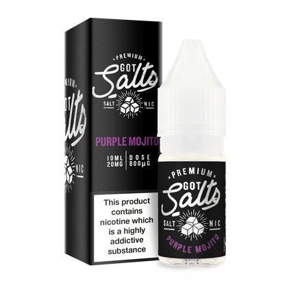 Got Salts - Purple Mojito 10ml - The Ace Of Vapez