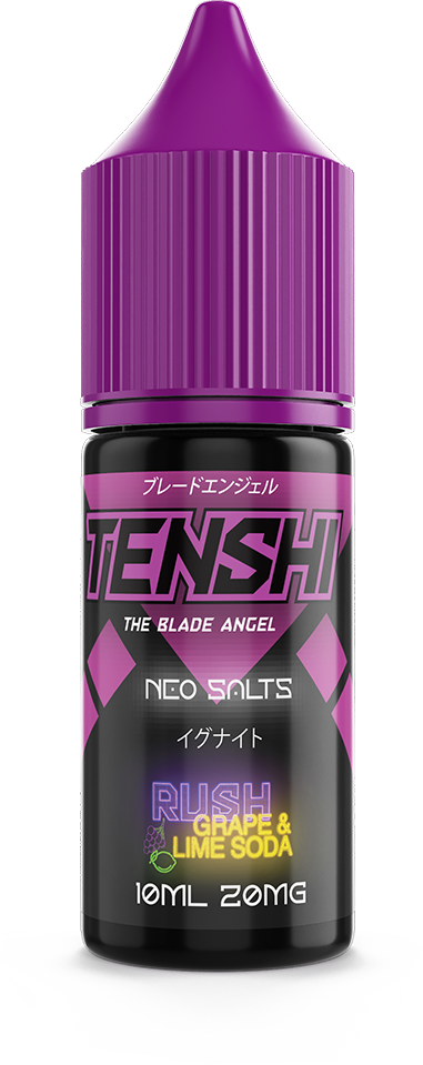 Rush Grape And Lime By Tenshi Salt 10ml (Clearance) - The Ace Of Vapez