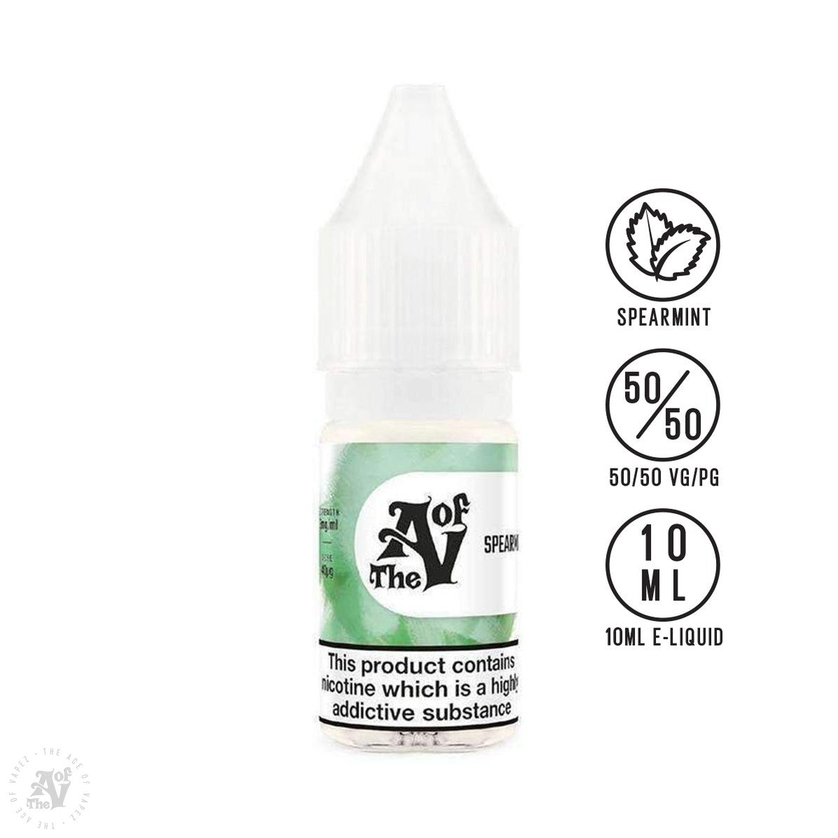 TAOV Basics - Spearmint 10ml - The Ace Of Vapez