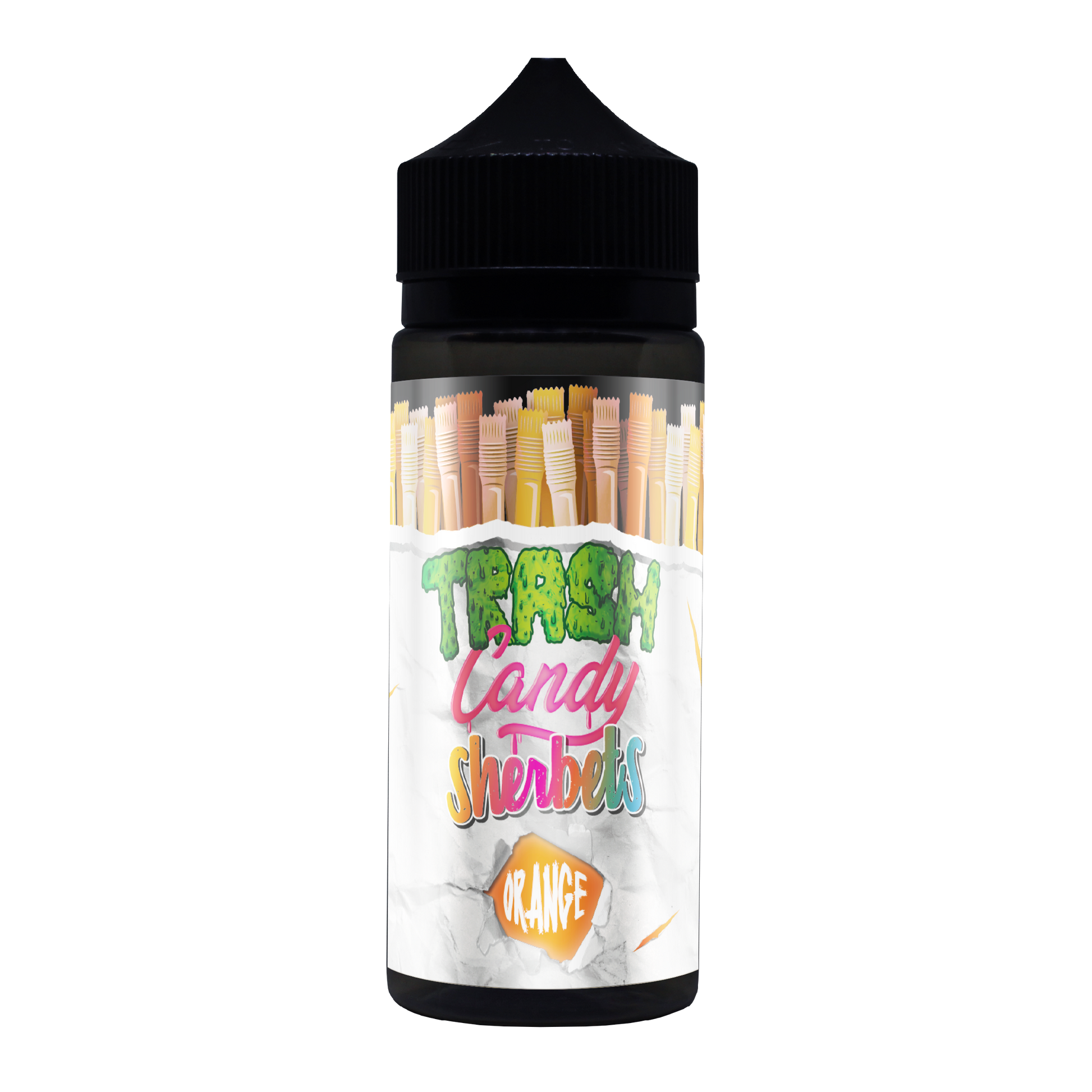 Trash Candy Sherbets - Orange 100ml - The Ace Of Vapez