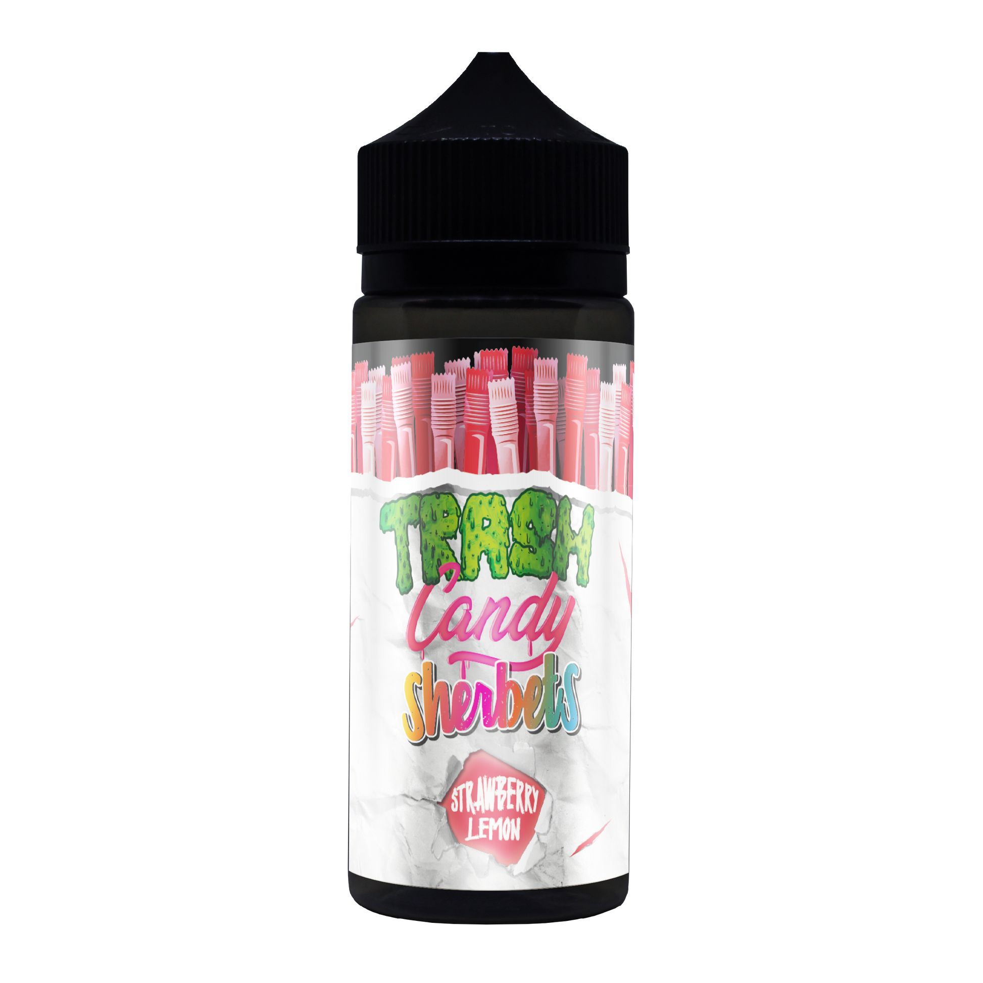 Trash Candy Sherbets - Strawberry Lemon 100ml - The Ace Of Vapez