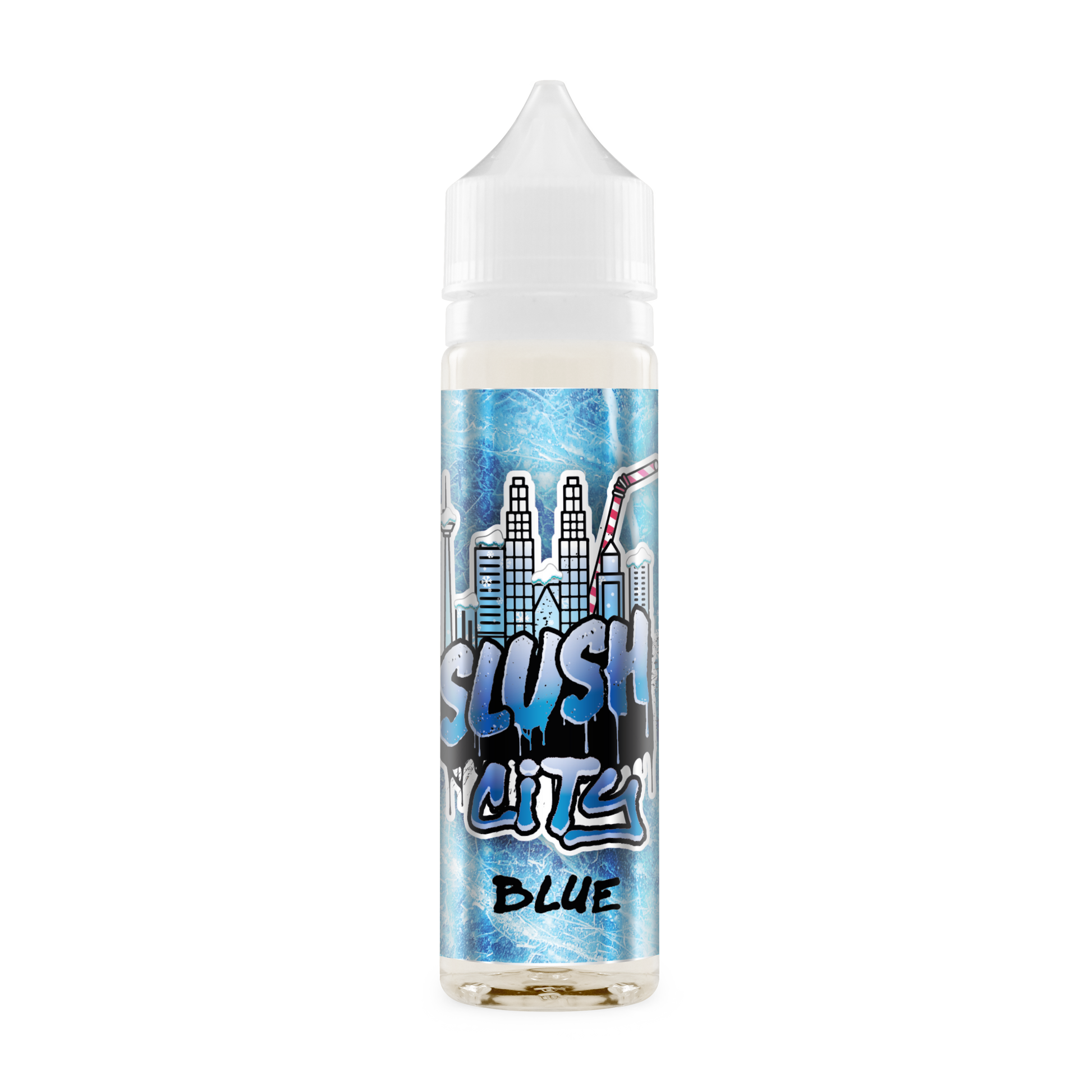 Slush City - Blue Slush 50ml - The Ace Of Vapez