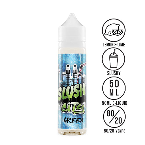 Slush City Green Slush 50ml Shortfill | The Ace Of Vapez