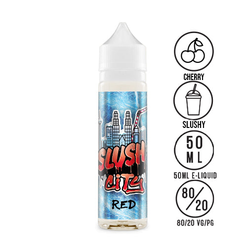 Slush City - Red Slush 50ml - The Ace Of Vapez